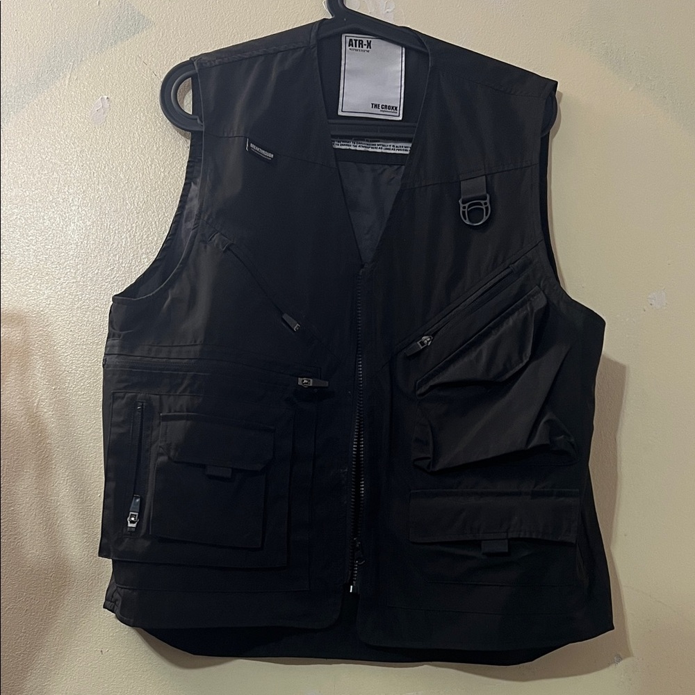Men's Black Tactical Vest
